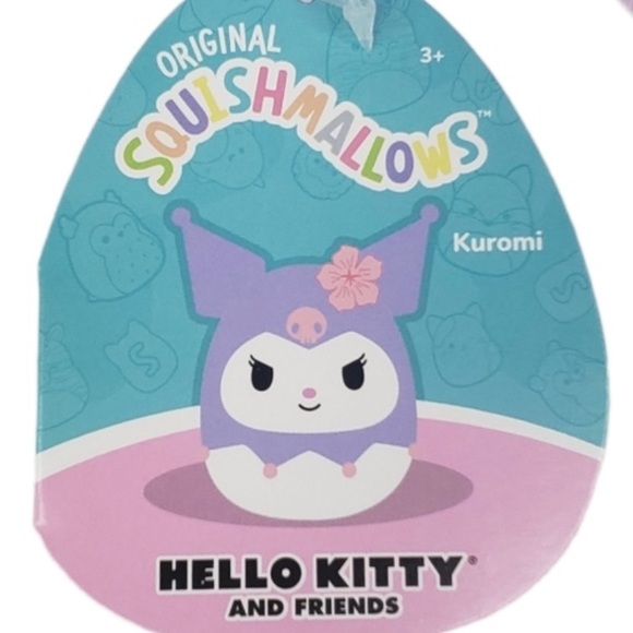 Squishmallows Sanrio Purple Kuromi 6.5 Plush New with Tags - Picture 3 of 3